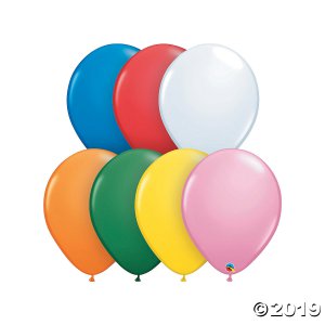 Standard 16" Latex Balloon Assortment (100 Piece(s))