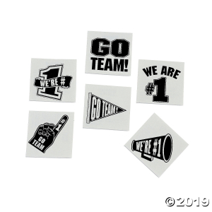 Black Go Team Tattoos (72 Piece(s))