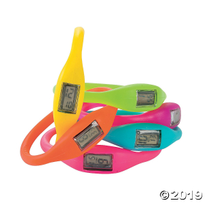 Bright Color Silicone Watches - Less than Perfect (Per Dozen)