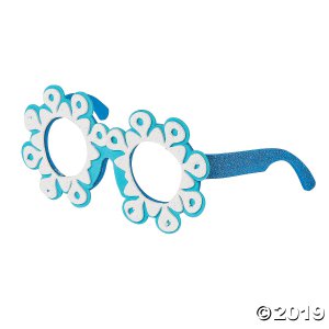 Snowflake Glasses Craft Kit (Makes 12)