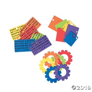 Gear Magnet Picture Frame Craft Kit (Makes 24)