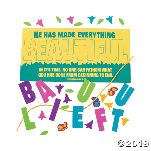 God Makes Everything Beautiful Craft Kit (Makes 12)