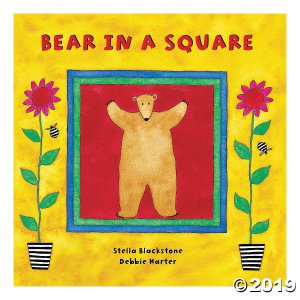 Bear in a Square - Board Book, Qty 3 (3 Piece(s))