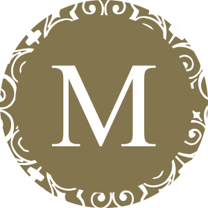 Personalized Gold Monogram Swirl Lollipops (24 Piece(s))