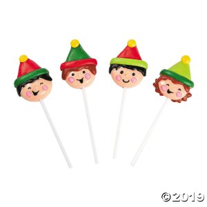 Elf Character Lollipops (Per Dozen)