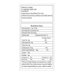 Red Custom Photo Swirl Lollipops (24 Piece(s))