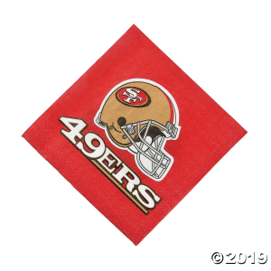 NFL® San Francisco 49ers Luncheon Napkins (16 Piece(s))