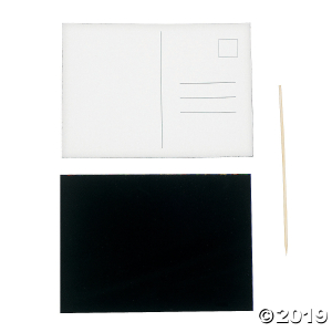 Magic Color Scratch Postcards (Makes 50)