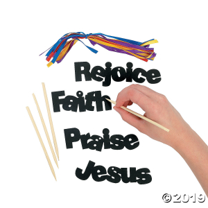 Magic Color Scratch Inspirational Ornaments (Makes 24)