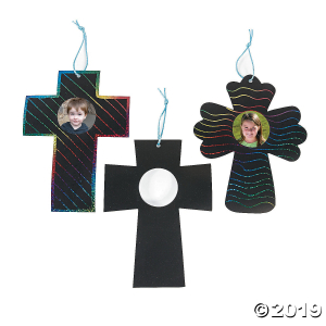 Magic Color Scratch Cross Picture Frames (24 Piece(s))