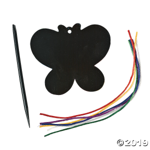 Magic Color Scratch Butterfly Ornaments (Makes 24)