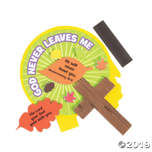 God Never Leaves Me Magnet Craft Kit (Makes 12)