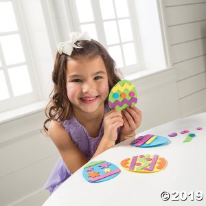 Easter Egg Magnet Craft Kit (Makes 12)