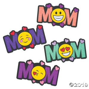 Color Your Own Emoji Mom Magnets (Makes 12)