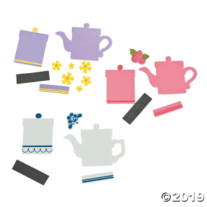 Teapot Magnet Craft Kit (Makes 12)