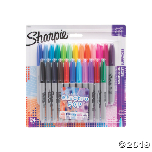 24-Color Sharpie® 80s Glam Marker Pack (1 Set(s))