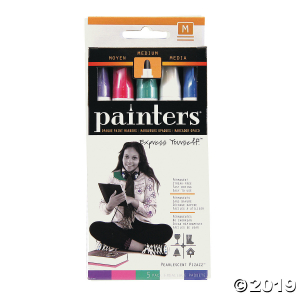 5-Color Pearlescent Elmer's Painters® Medium Opaque Paint Markers (1 Set(s))