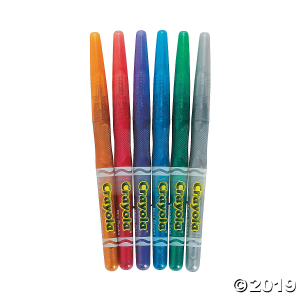 6-Color Crayola® Glitter Markers (6 Piece(s))