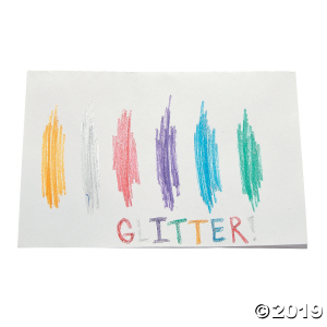 6-Color Crayola® Glitter Markers (6 Piece(s))