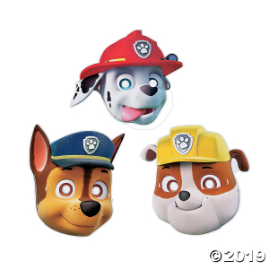 Paw Patrol Masks (8 Piece(s))