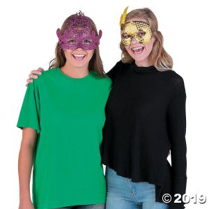 Mixed Mardi Gras Mask Assortment - 100 pc. (1 Unit(s))