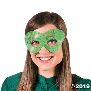 Mardi Gras Lace Masks (Per Dozen)