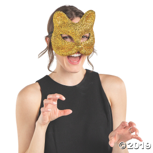 Cat Masquerade Masks (Per Dozen)