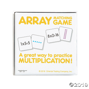 Array Multiplication Matching Game (1 Set(s))