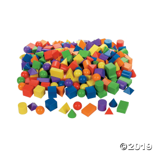 3D Geometric Shapes (240 Piece(s))