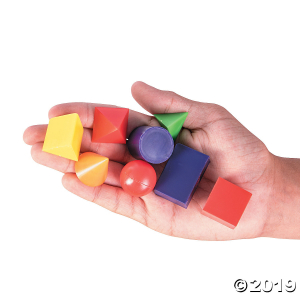 3D Geometric Shapes (240 Piece(s))