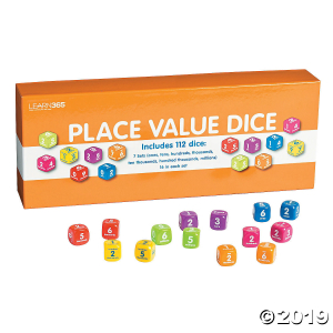 Place Value Dice (1 Set(s))