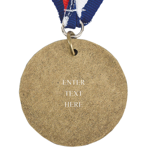 Personalized 1st Place Gold Medallion
