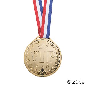 Jumbo VIP Reward Goldtone Medal (1 Piece(s))