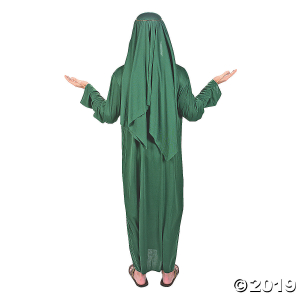 Adult's Green Shepherd Robe and Hat (1 Set(s))