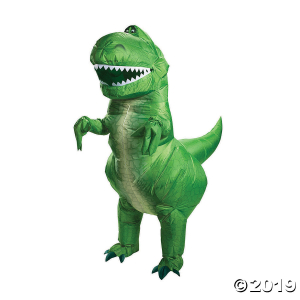 Men's Toy Story 4 Inflatable Rex Costume (1 Piece(s))