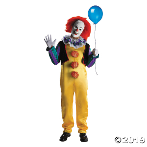Men's Deluxe Pennywise Clown Costume - Extra Large (1 Piece(s))