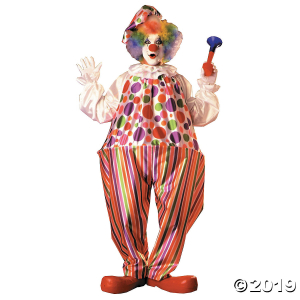Adult's Harpo Hoop Clown Costume (1 Set(s))