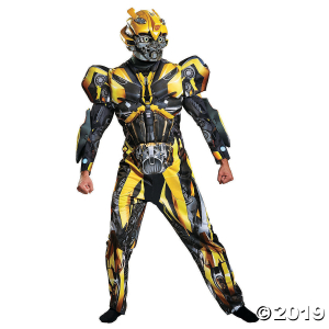 Men's Deluxe Transformers Bumblebee Costume - XXL (1 Piece(s))