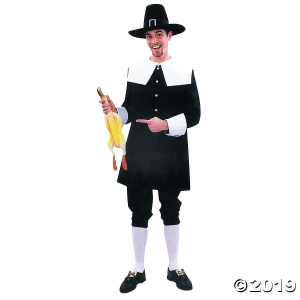 Men's Pilgrim Costume - Medium (1 Piece(s))