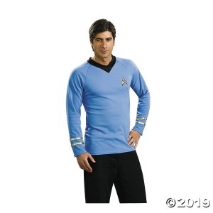 Men's Classic Blue Shirt Star Trek Costume - Large (1 Piece(s))