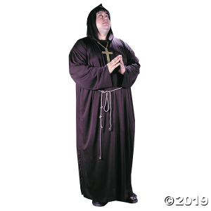 Men's Plus Size Monk Costume (1 Set(s))