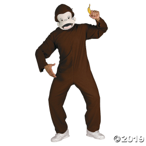 Men's Curious George Costume (1 Piece(s))