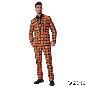 Men's Pumpkin Suit Costume (1 Piece(s))