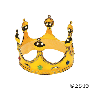 Gold Jeweled Crown