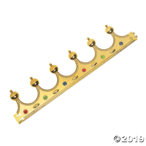 Gold Jeweled Crown