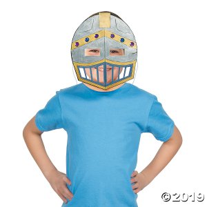 Color Your Own Knight's Mask (Makes 12)