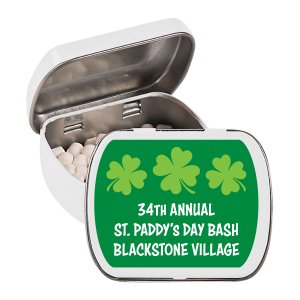 Personalized St. Patrick's Day Mint Candy Tins (24 Piece(s))
