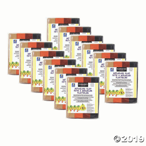 Sargent Art® Modeling Clay, Earth Tone Colors, 12 lb (12 lb(s))