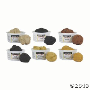 Sargent Art® Art-Time® Multicultural Dough, Assorted Colors, 6 lb (6 lb(s))