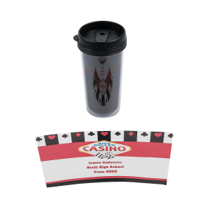 Personalized Casino Travel Mug (1 Piece(s))